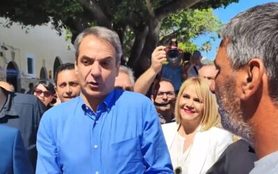 Η αγενέσταστη απάντηση Μητσοτάκη σε άνεργο στην Κω (Video)