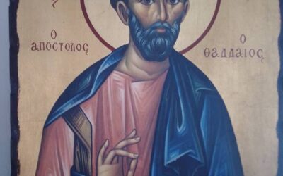 Ο Άγιος Θαδδαίος ο Απόστολος, ο Αργολίδας Νεκτάριος και οι Άγιοι Ισίδωροι Λυκαβηττού
