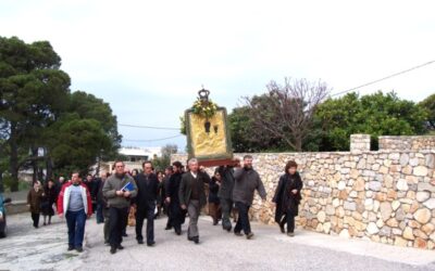 Σύναξη της Παναγιάς της Μυρτιδιώτισσας στα Κύθηρα και ανάμνηση της ιάσεως του παραλύτου