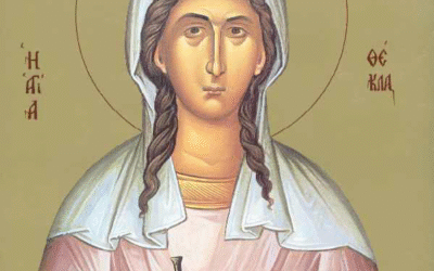 Αγία Θέκλα η Ισαπόστολος.