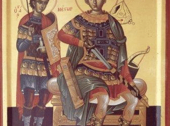 Ο Άγιος μάρτυς Νέστωρ