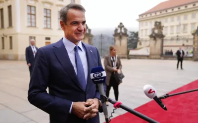 Μητσοτάκης μετά τη σύνοδο της Πράγας: Ίσως ο κ. Ερντογάν δεν έχει συνηθίσει να του απαντούν, αλλά έτσι λειτουργεί η Ε.Ε