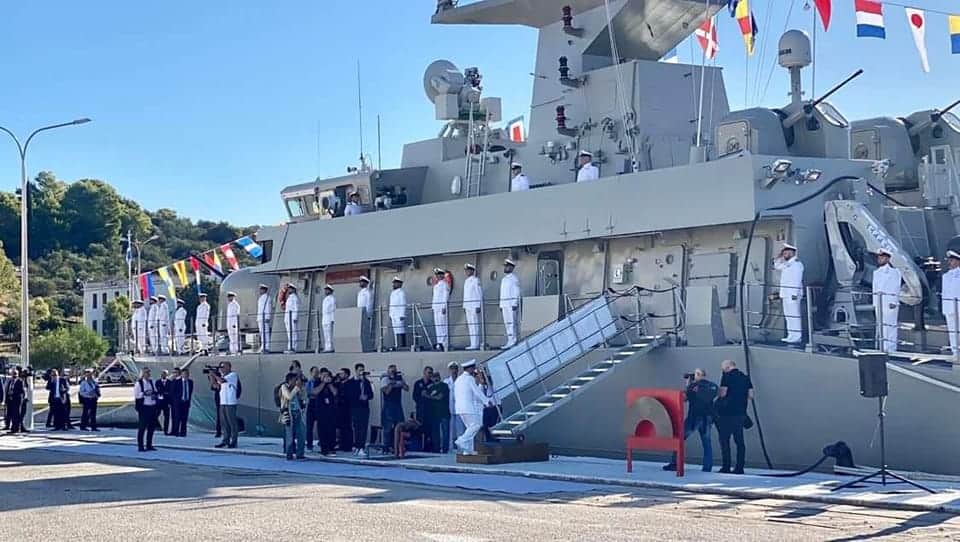ΤΠΚ ΒΛΑΧΑΚΟΣ: Το νέο πλοίο του Στόλου μας παραδόθηκε στο Ναύσταθμο Σαλαμίνας παρουσία του πρωθυπουργού