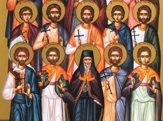 Οι Άγιοι Αφρικανός, Μάξιμος, Πομπήιος, Τερέντιος και άλλοι τεσσαράκοντα Μάρτυρες (Περικλής, Ηρακλής, Αγιος Ησαϊας, Αγιος Ηφαιστίων, Αγιος Θεμιστοκλής, Αγιος Θεόφραστος, Αγιος Θησεύς, Αγιος Θωμάς, Αγιος Ισοκράτης, Αγιος Λουκάς, Αγιος Μιλτιάδης, Αγιος Μνήσαρχος, Αγιος Ξενοφών, Αγιος Ομηρος, Αγιος Παρμενίων, κ.α)