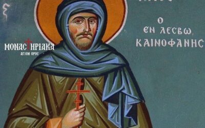 Ο Άγιος Νικόλαος ο εν Μυτιλήνη Νεομάρτυρας
