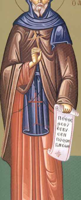 Ο Όσιος Τιμόθεος ὁ ἐν Συμβόλοις ο θαυματουργός ιατρός