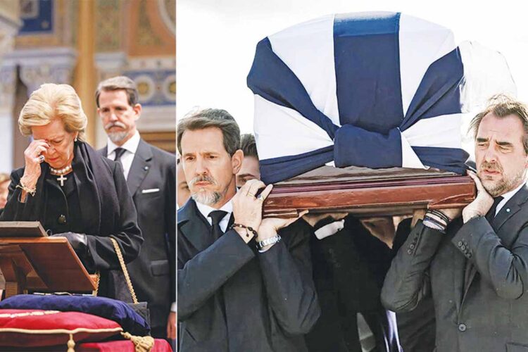 Μάθημα ἑλληνοπρεπείας καί σεμνότητος ἀπό τήν βασιλική οἰκογένεια