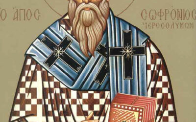 Ο Άγιος Σωφρόνιος Πατριάρχης Ιεροσολύμων και η αίρεση του μονοφυσιτισμού