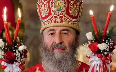Συνεχίζονται οἱ δεήσεις του Αρχιεπισκόπου Ουκρανίας Ονουφρίου στήν Λαύρα τοῦ Κιέβου