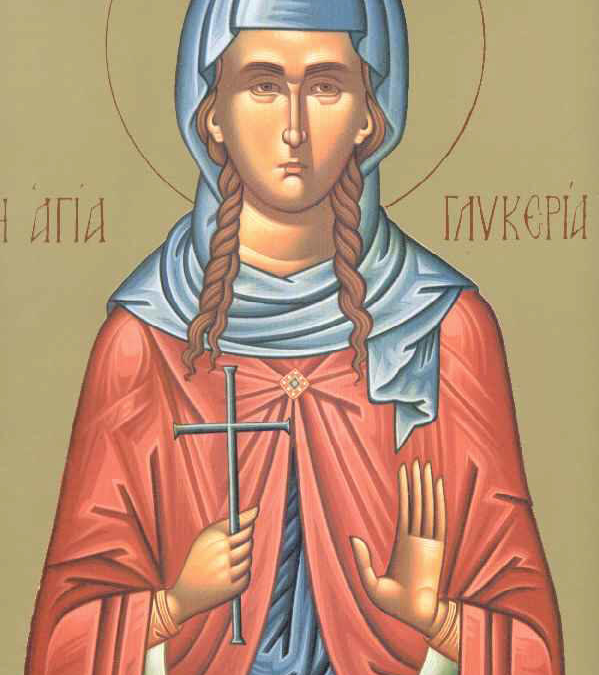 Η Αγία Γλυκερία έναντι της λατρείας του Δία (; – 141)