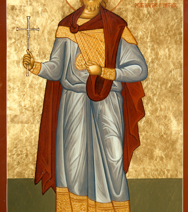 Ο ΆΓΙΟΣ ΠΡΩΤΟΜΆΡΤΥΣ ΑΛΒΑΝΌΣ ΚΑΙ Η ΣΤΆΣΗ ΤΟΥ ΈΝΑΝΤΙ ΤΩΝ ΕΙΔΏΛΩΝ