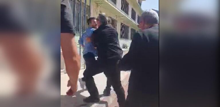 Νεαρός διαμαρτυρήθηκε μπροστά στον Μητσοτάκη και η ασφάλεια τον πήρε σηκωτό