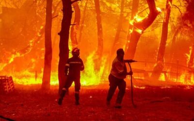 ΠΥΡΚΑΓΙΕΣ ΣΕ ΛΟΥΤΡΑΚΙ ΚΑΙ ΜΑΝΔΡΑ