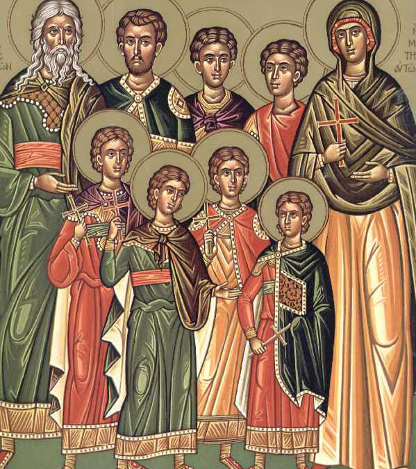 Ο ΑΓΙΟΣ ΕΛΕΆΖΑΡΟΣ Η ΑΓΊΑ ΣΟΛΟΜΟΝΉ ΚΑΙ ΟΙ ΕΠΤΆ ΜΑΚΑΒΑΊΟΙ