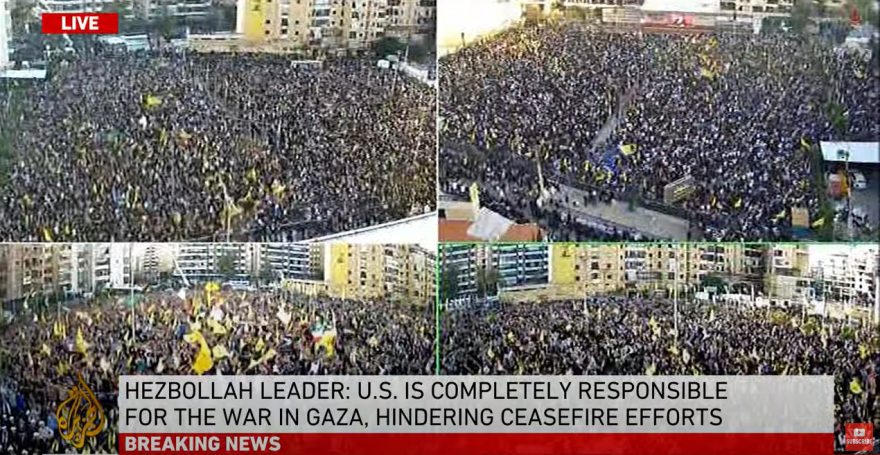 Πόλεμος στο Ισραήλ: Διάγγελμα του ηγέτη της Χεζμπολάχ – «Εξαπλώνεται η πλημμύρα από την επίθεση της Χαμάς»