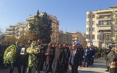 Σήμερα στη Θεσσαλονίκη η κηδεία του αστυνομικού Γιώργου Λυγγερίδη που τραυματίστηκε στον Ρέντη