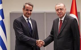 Οι δηλώσεις Μητσοτάκη – Ερντογάν από το Μεγάρο Μαξίμου