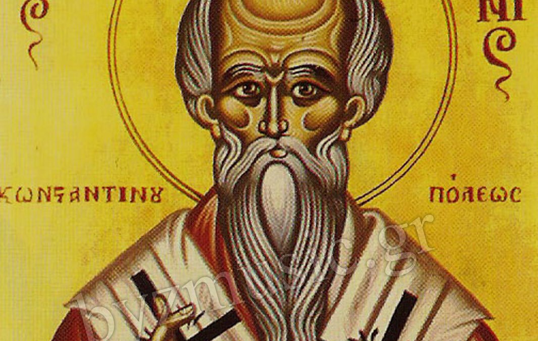 Άγιος Παρθένιος ο Γ’ (ή Παρθενάκης) Πατριάρχης Κωνσταντινούπολης