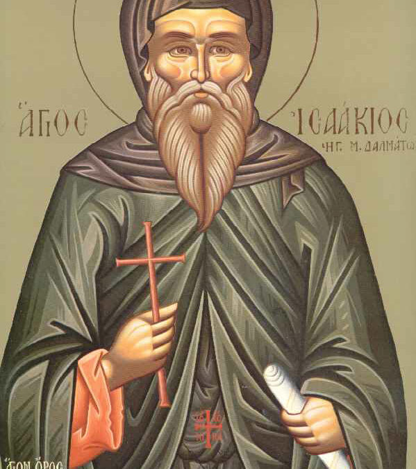 Όσιος Ισαάκιος ο Ομολογητής ηγούμενος Μονής Δαλμάτων