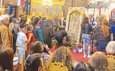 Σε προσκύνημα στην Αγία Ματρώνα η «Παναγία Γερόντισσα». Το Θαύμα της Ιεράς Εικόνας!