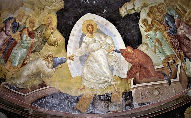 ΑΎΤΗ Η ΗΜΈΡΑ… ΠΆΣΧΑ ΤΟ ΤΕΡΠΝΌΝ ΠΆΣΧΑ ΚΥΡΊΟΥ ΠΆΣΧΑ, ΠΆΣΧΑ ΠΑΝΣΕΒΆΣΜΙΟΝ ΗΜΊΝ ΑΝΈΤΕΙΛΕ ΄ΗΧΟΣ Α’