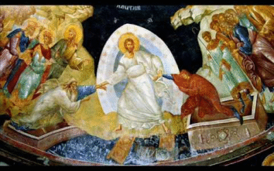 Ο ΆΓΓΕΛΟΣ ΕΒΌΑ ΤΗΝ ΚΕΧΑΡΙΤΩΜΈΝΗ, ΦΩΤΊΖΟΥ, ΜΕΓΑΛΥΝΆΡΙΟΝ ΑΝΑΣΤΆΣΕΩΣ , ΨΆΛΛΕΙ Ο ΠΕΡΙΚΛΉΣ ΗΛ. ΝΤΑΛΙΆΝΗΣ