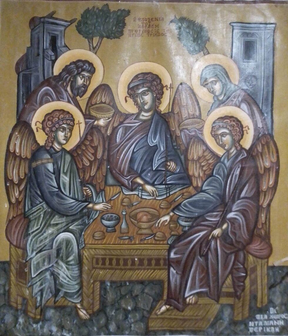 Φιλοξενία του Αβραάμ Περικλής Ηλ Νταλιάνης