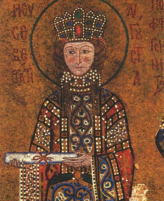 Αγία Ειρήνη η βασιλίσσα, της διά του αγίου και αγγελικού σχήματος μετονομασθείσης Ξένης Mοναχής