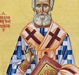 Άγιος Δαμασκηνός ο Στουδίτης Επίσκοπος Λητής και Ρεντίνης