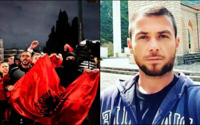 Οι Αλβανοί βεβήλωσαν το ελληνικό Σύνταγμα