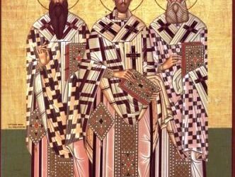 Άγιοι Τρεις Ιεράρχες, Μέγας Βασίλειος, Ιωάννης ο Χρυσόστομος και Γρηγόριος ο Θεολόγος