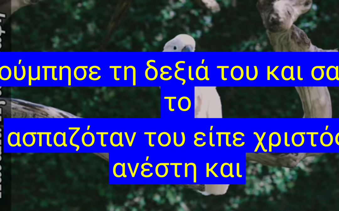 ΤΟ ΠΑΠΑΓΑΛΑΚΙ ΣΕ ΜΟΝΑΣΤΉΡΙ ΤΗΣ ΚΡΉΤΗΣ