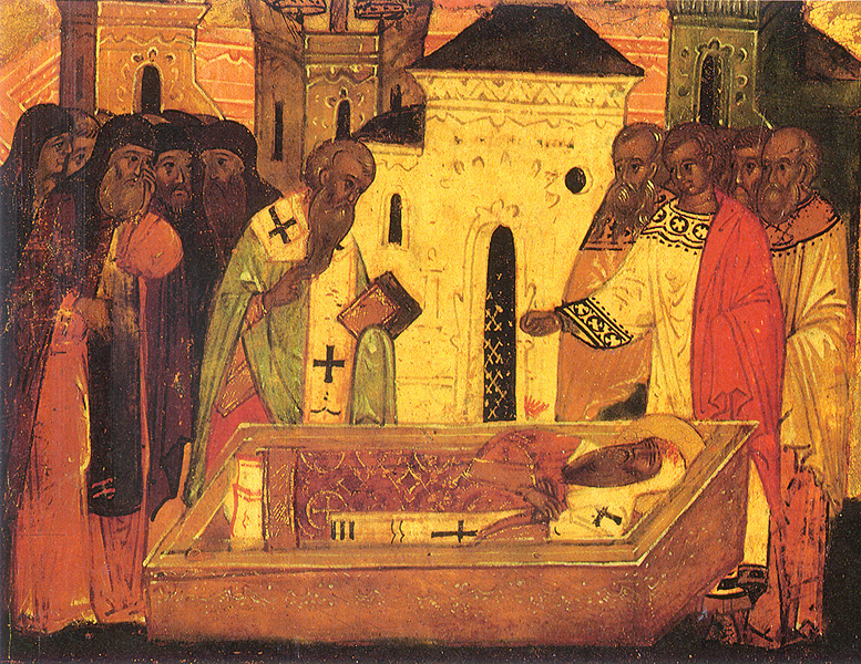 Ανακομιδή Ιερών Λειψάνων του Οσίου Αλεξίου του θαυματουργού