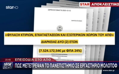 Επεισόδια στο ΑΠΘ: Ποιος ήταν ο ρόλος της εταιρίας σεκιούριτι
