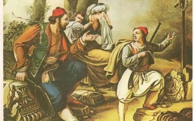 Πως το τρίβουν το πιπέρι του διαβόλου οι καλογέροι;☦️Σε ένα μοναστήρι του Μωριά στις αρχές του 19ου αιώνα έφτασε ένα κλέφτικο ασκέρι κυνηγημένο από Τούρκους στα χρόνια του μεγάλου διωγμού των Κλεφτών.