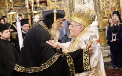ΝΈΑ ΒΛΑΣΦΗΜΊΑ: Κυριακή των Μυροφόρων στο Φανάρι παρουσία της “Α. Μακαριότητος του (αιρετικού) Πάπα και Πατριάρχη της Κοπτικής Εκκλησίας” (αιρέσεως)