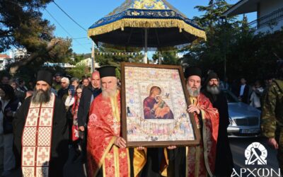 Η Εικόνα της “Φοβεράς Προστασίας” στην Αγία Ματρώνα Ν. Ερυθραίας