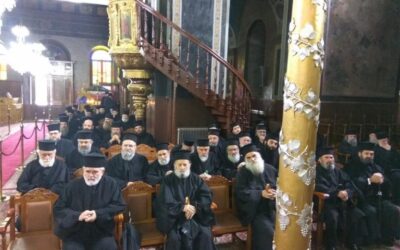 Ο π. Κυριακός Τσουρός στην Ιερατική Σύναξη της Μητροπόλεως Θεσσαλιώτιδος