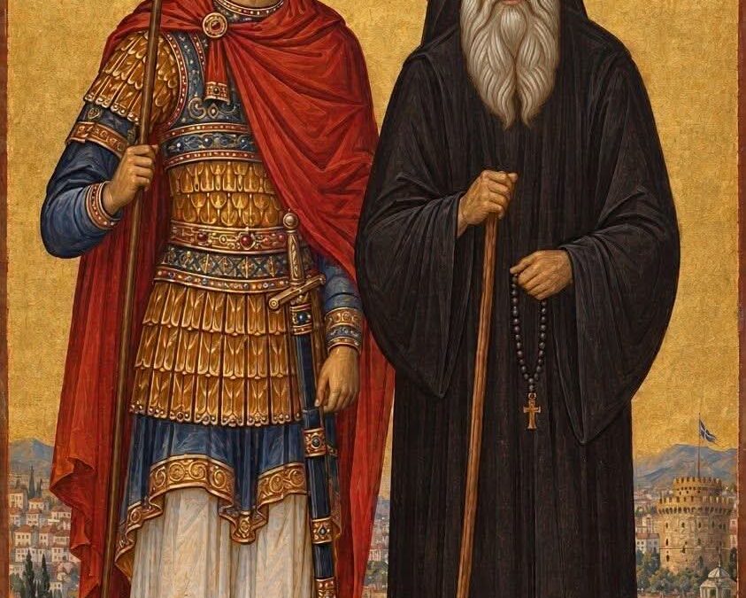 “Το θαύμα του Αγίου Δημητρίου στον Όσιο Γέροντα Φιλόθεο Ζερβάκο..”